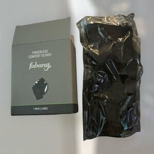 Fabany Fingerless Comfort Gloves Size Large New In Box